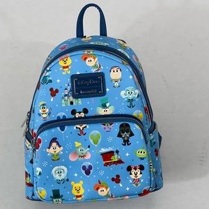 Loungefly Disney Parks Chibi-Style Mini Backpack Characters Attractions Balloons